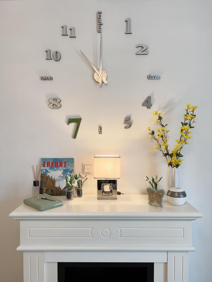 Schoene Helle & Gemuetliche Wohnung In Altstadtnaehe 埃尔福特 客房 照片