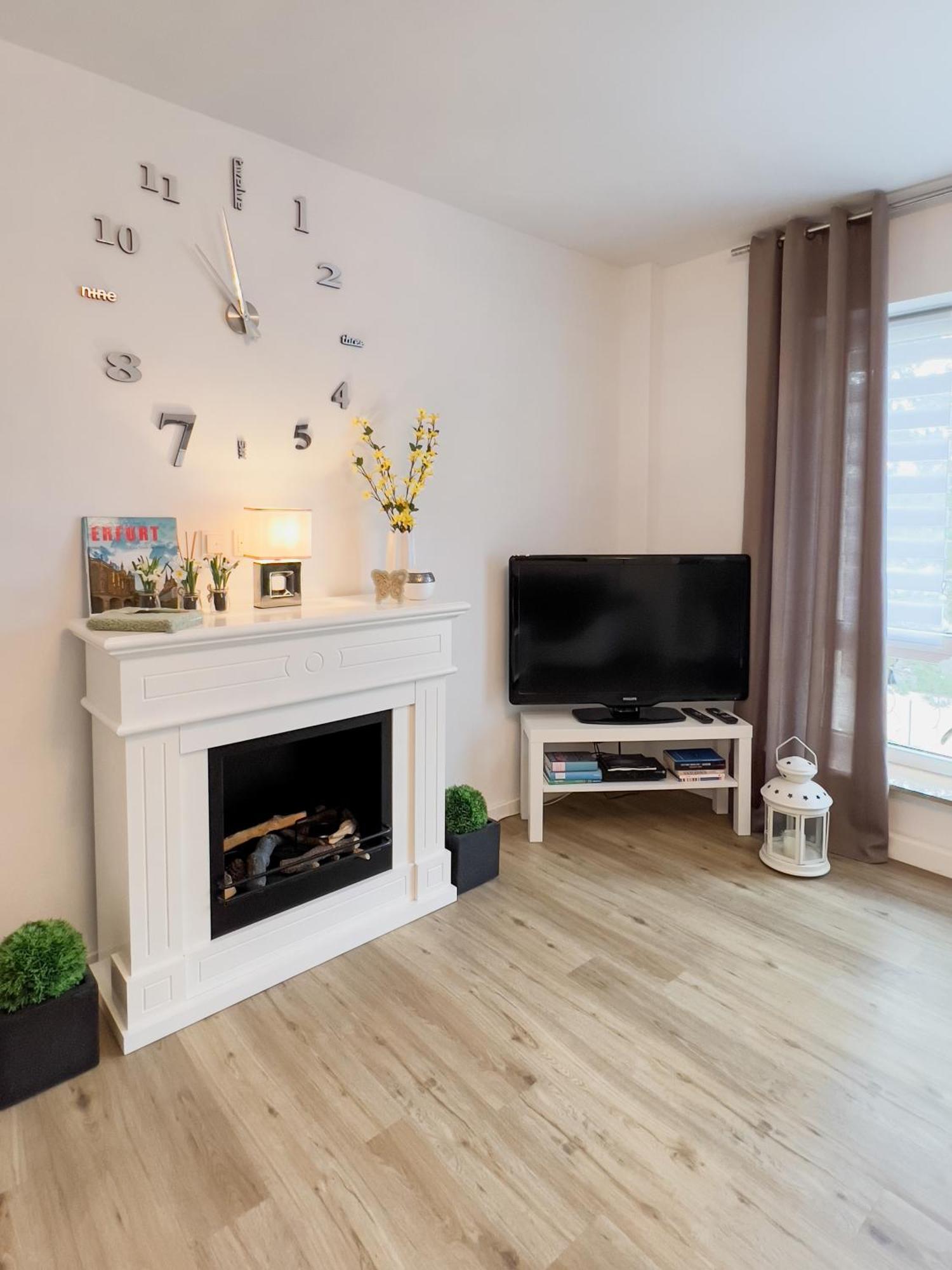 Schoene Helle & Gemuetliche Wohnung In Altstadtnaehe 埃尔福特 客房 照片